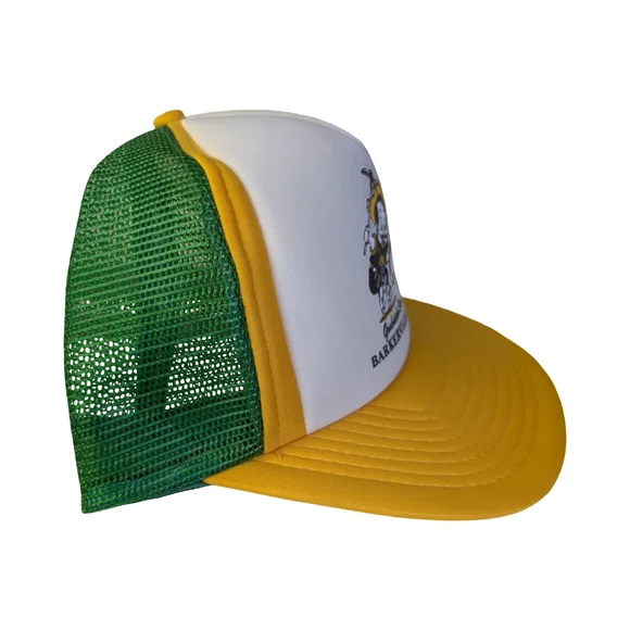 Vintage 80s/90s Foam Back Mesh Front Trucker Hat, Barkerville BC - Picture 2 of 4